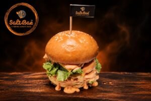 Double Patty Chicken Cheese Burger