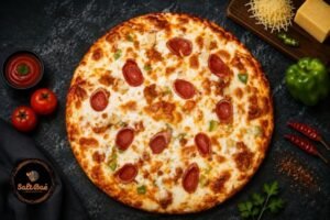 Naga Chicken Pizza